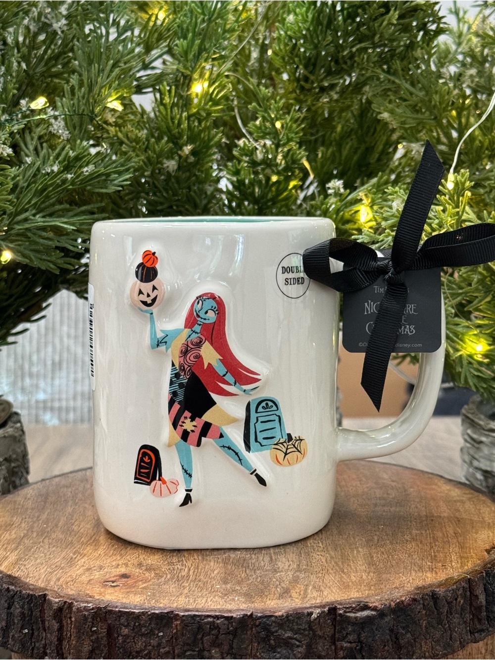 Brand NEW w/Tags Rae Dunn Disney The Nightmare Before Christmas scream queen Mug